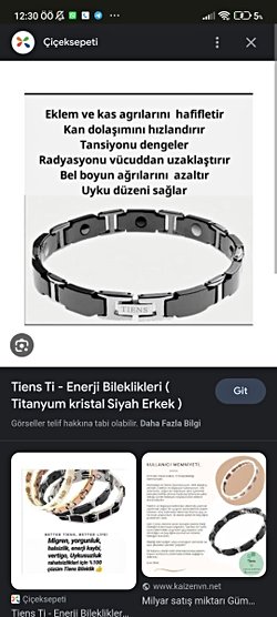 Tiens şirketi Elektromanyetik bileklik hakkında detaylı bilgisi neyi amaçladıklarını bilen var mı?