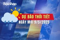 Thời tiết ngày mai 9/5/2025: Miền Bắc đón đợt không khí lạnh, mưa dông diện rộng