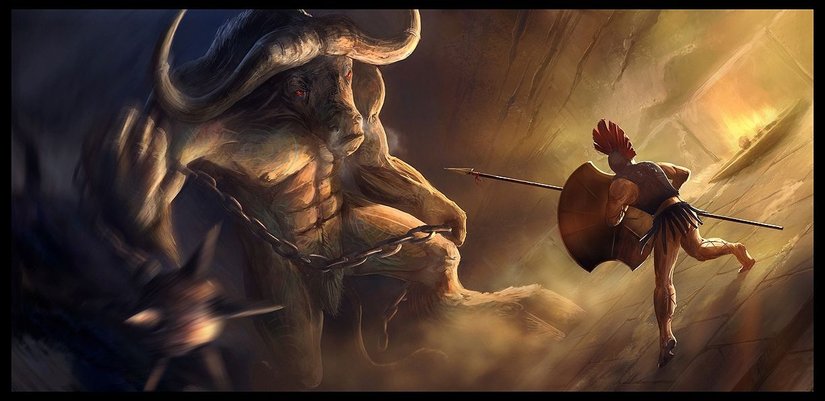 Mitolojik Karakterlerden Biri : Minotor