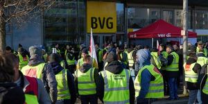 Public Service Workers Across Germany Strike For Better Pay