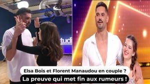 Florent Manaudou And Elsa Bois Heat Up The Dance Floor And Their Romance