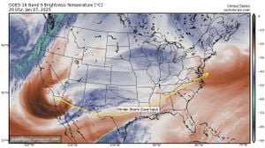 Study Reveals Irreversible Weakening Of Southern Hemisphere Winter Storm Track