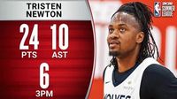 Tristen Newton returns to Timberwolves on two-way contract - TalkBasket.net