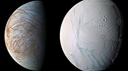Europa ve Enceladus arasındaki farklar nelerdir?