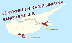 DÜNYA'NIN EN GARİP SINIRINA SAHİP ÜLKELER