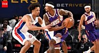 Phoenix Suns vs Detroit Pistons injury report: Injured and questionable players, head-to-head records, team stats, and more (January 15, 2026) | NBA News - The Times of India