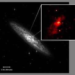 NGC 253: X-Işını Yakınlaştırması
