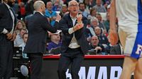 UConn basketball coach Dan Hurley sounds off on refereeing in Florida second round loss