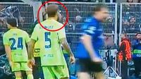 Barca ace accused of spitting at Acerbi as reason for half-time brawl 'revealed'