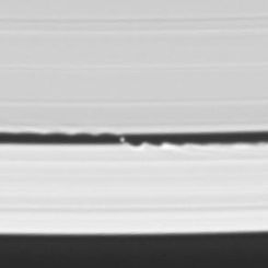 A Wave Maker Moon in Saturn's Rings