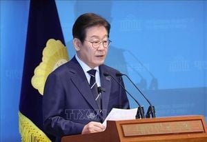 Lee Jae Myung Registers For South Korea Presidential Election