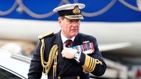 Head of Royal Navy suspended over 'secret affair with female officer'