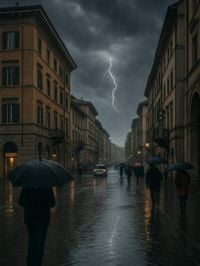Allerta Meteo in Italia: Piogge Intense, Grandine e Rischi Idrogeologici in 15 Regioni - Icona Meteo