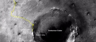 Mars Kâşifi Dünya-Dışı En Uzun Sürüş Rekorunu Kırdı!