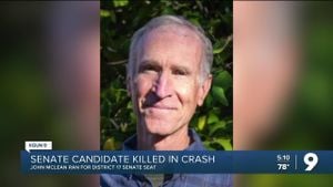 Arizona Senate Candidate Dies After Crash