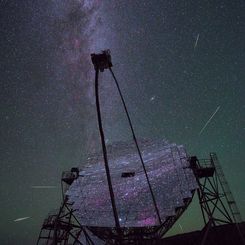  Perseids and MAGIC 