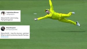 Steve Smith's Stunning Catch Stuns Sri Lanka