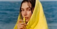 Hailey Bieber's £20 rhode ‘lemontini’ lip glaze launches today