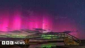 Northern Lights Dazzle Skies Across UK And North America