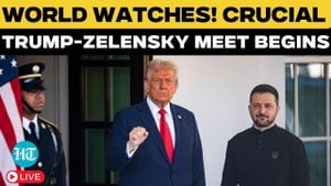 Trump And Zelensky Meet Amid Rising Tensions