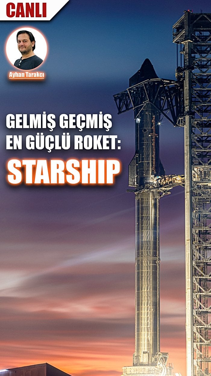 Gelmiş Geçmiş En Büyük Roket: SpaceX'in STARSHIP Roketi | @Ayhan Tarakcı