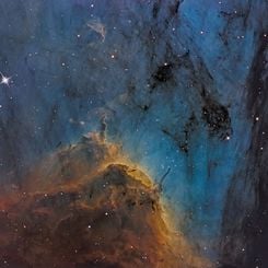 Pelican Nebula Close-up