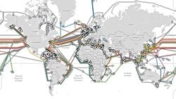 Okyanus Altı İnternet Kabloları Haritası!