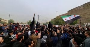 Syrian Refugees Celebrate End Of Assad's Rule