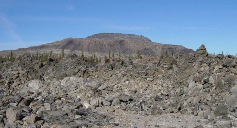 Glass Mountain'de Bulunan Obsidiyen