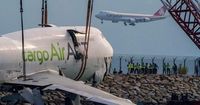 Main wreckage of cargo plane recovered from Hong Kong waters after deadly crash