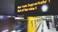 Berlin: Bahnen und Busse der BVG stehen seit Mittwochfrüh in Berlin still