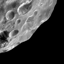 Unusual Layers on Saturn's Moon Phoebe