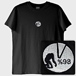 %98: İçimizdeki Maymun T-shirt (Nakış, %100 Pamuk)