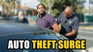 Auto Thefts Surge Across America