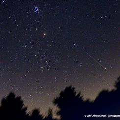 Moonless Perseid Sky