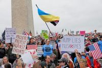 Thousands gather at multiple protests in the DC area Saturday - WTOP News