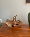 Triceratops Mini Seramik Heykel