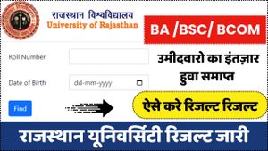 Rajasthan University BEd Results Released