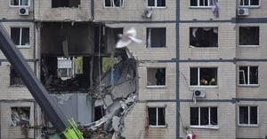 Russian Drone And Missile Barrage Devastates Ukraine