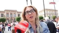 Supplica alla Madonna di Pompei, i fedeli: 