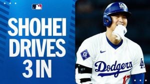 Ohtani Hits Home Run While Celebrated By Legend Nagashima