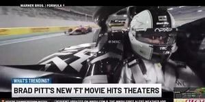 Brad Pitt Leads High Speed Drama In New F1 Movie