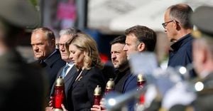 European Leaders Unite In Kiev To Urge Ceasefire