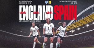 England Prepares For Showdown Against Spain At Wembley