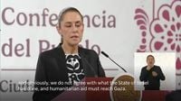 Mexico President demands Israel the immediate release of Mexican activists