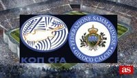 Chipre 2-0 San Marino: results, summary and goals