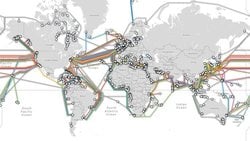 Okyanus Altı İnternet Kabloları Haritası!