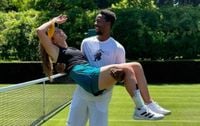 Tennis couple alert: Svitolina and Monfils join forces - Who's their opponent?