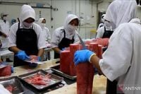 Mendag melepas ekspor tuna asal Sumbar ke UEA senilai Rp1,87 miliar - ANTARA News Sumatera Barat