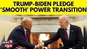 Biden And Trump Reunite For Historic White House Transition Meeting